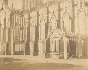 [Part of the Exterior of the St. Paul's Cathedral, Calcutta]