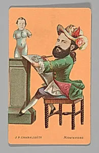 [Photo Collage: Man Drawing Bust]