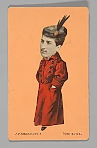 [Photo Collage: Man in Long Red Coat]