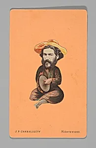 [Photo Collage: Man Playing Cymbals] by Juan Pedro Chabalgoity
