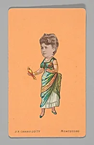 [Photo Collage: Woman Holding Bird]