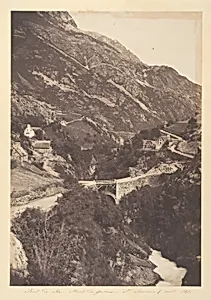 Pont de Sia Route de Gavarnie St Sauveur