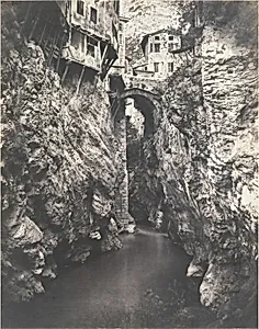 Pont en Royans by Edouard Baldus