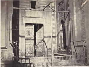 Porte de la Mosque, Sultan Hassan. Partie Inférieure