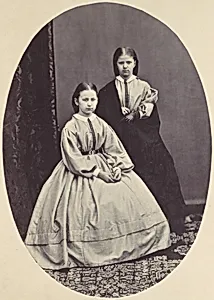 [Portrait of Two Girls]
