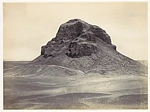 [Pyramid at Dahshûr] by Francis Frith|Francis Frith and Company