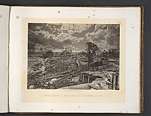 Rebel Works in Front of Atlanta, Georgia No. 1