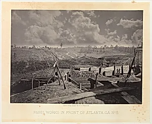 Rebel Works in Front of Atlanta, Georgia No. 5