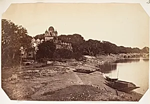 [Riverside at Chandanagore?] by Unknown