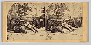 Scene in the Fortifications at Camp Essex, Maryland