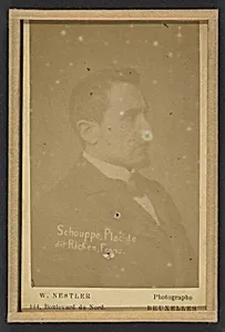 Schouppe. Placide. (dit Ricken, Franz).  by Alphonse Bertillon