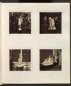 [Sculptures of Andromeda, the Toilet of Atalanta, Corinna, and a Naiad]