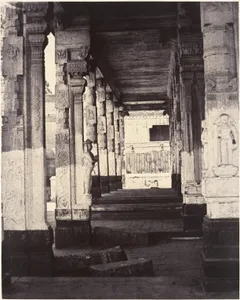Side Colonnade in the Muroothappa Sarvacar Mundapam