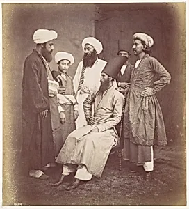 [Six East Indian Men]