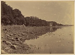 Sookh-Vilas Palace Garden by Lala Deen Dayal