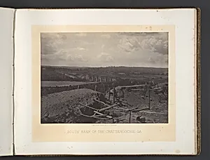 South Bank of the Chattahoochie, Georgia by George N. Barnard