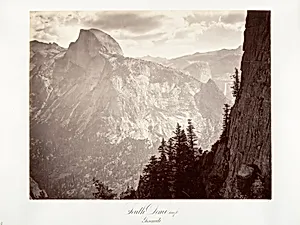 South Dome, 6,000 feet by Carleton E. Watkins