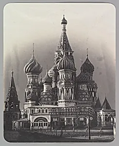St. Basil's Cathedral, Red Square, Moscow by Unknown