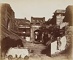 Street in Fatehpur Sikri, India