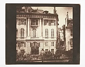 [Street Scene, Paris] by William Henry Fox Talbot