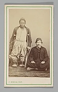 [Studio Portrait: Mahomedan Cripples, Beirut, Syria]