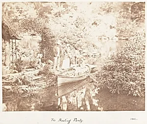 The Boating Party by John Dillwyn Llewelyn