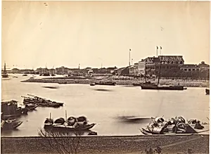 The Bund in Shanghai by John Thomson