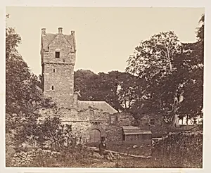 The Castle of the Mains, Forfarshire by John Sturrock