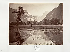 The Domes, Yosemite by Carleton E. Watkins