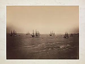The French and English Fleets, Cherbourg