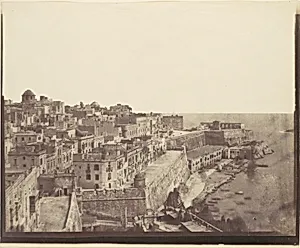 [The Harbor at Valletta, Malta]