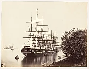 [The Hoogly River by Fort William] by Unknown