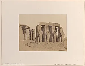 The Memnonium or Rameseiom, Thebes by J. Hogarth|Robert Murray