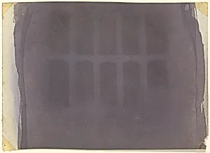 [The Oriel Window, South Gallery, Lacock Abbey] by William Henry Fox Talbot