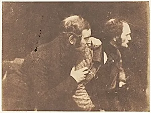 Thomas Duncan and His Brother by David Octavius Hill|Robert Adamson|Hill and Adamson