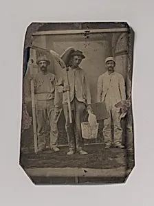 [Three Plasterers] by Unknown