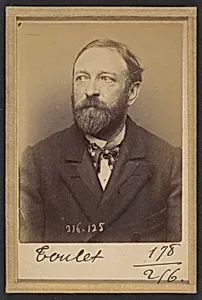 Toulet. Guy, Flavien. 41 ans, né à Boufler (Somme). Entrepreneur de peinture. Anarchiste. 23/3/94. by Alphonse Bertillon