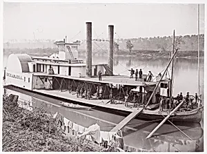 Transports, Tennessee River by Mathew B. Brady|Unknown