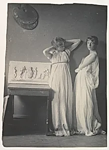 Two Pupils in Greek Dress