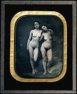[Two Standing Female Nudes] by Félix-Jacques-Antoine Moulin
