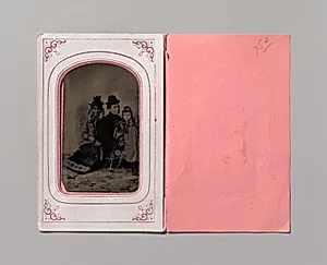 [Two Women and a Child] by Unknown