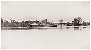 U.S. Gunboat at Kingston Gap by Unknown|Mathew B. Brady