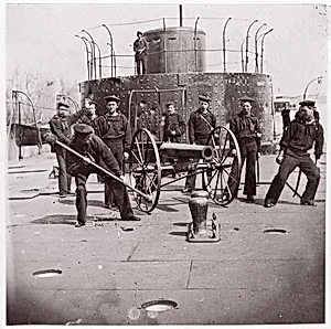U.S. Monitor Lehigh, James River by Mathew B. Brady|Unknown