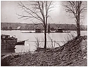 U.S. Monitor Onondaga, James River by Mathew B. Brady|Unknown
