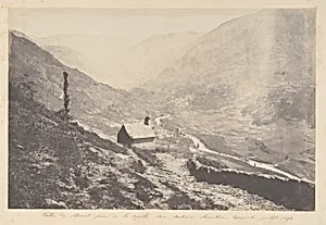Vallée de Bosost prise de la capilla San Antonio by Joseph Vigier
