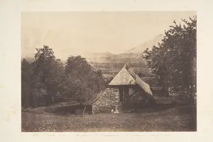 Vallée d'Argelès près de la ferme de Despourreins. St-Sauveur