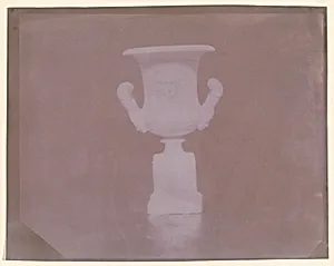 Vase with Medusa's Head by William Henry Fox Talbot