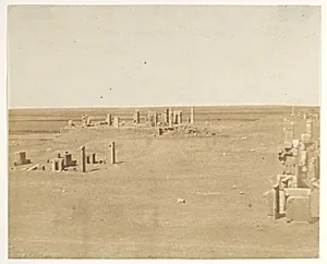 Veduta generale di Persepolis presa dalla Montagna
