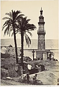 View at Girgeh by Francis Frith