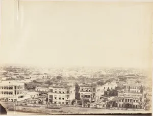 [View of the City from the Ochterlony Monument, Calcutta]